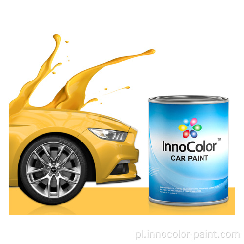 Akrylowy stały kolor Auto Refinish farba oczyszczona płaszcz